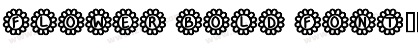 Flower Bold font字体转换